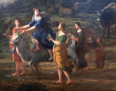 CoastSzene mit Europa und der Stier von Claude Lorrain